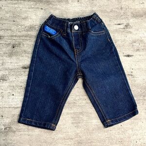 Rocawear Classic 6-9 Months Baby Infant Jeans Master Builder EUC Embroidered